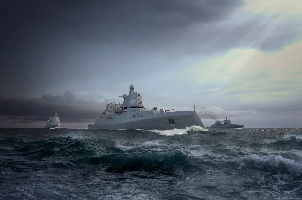 The joint venture pools expertise, strengthens innovative energy and accelerates delivery to increase the defence capability of the Federal Republic of Germany. Photo: thyssenkrupp Marine Systems f127 frigate