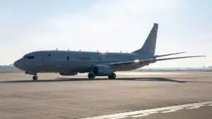 Synergie - The first of eight to be delivered Boeing 737-based P-8A submarine-hunting aircraft arrived in German on 7 November. Photo: German Armed Forces/Christoph Kassette