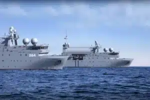 The Polish Navy is in a process of acquiring two new SIGINT ships under the umbrella of the Delfin programme. Photo: Saab Group
