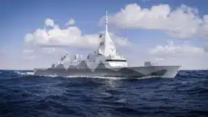 Navantia is proposing its light frigate design – ALFA 4000 – for the Swedish YSF2030 frigate programme. Artist’s impression: Navantia