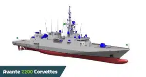 The AVANTE 2200 corvette design already attracted the interest by Saudi Arabia and Venezuela.