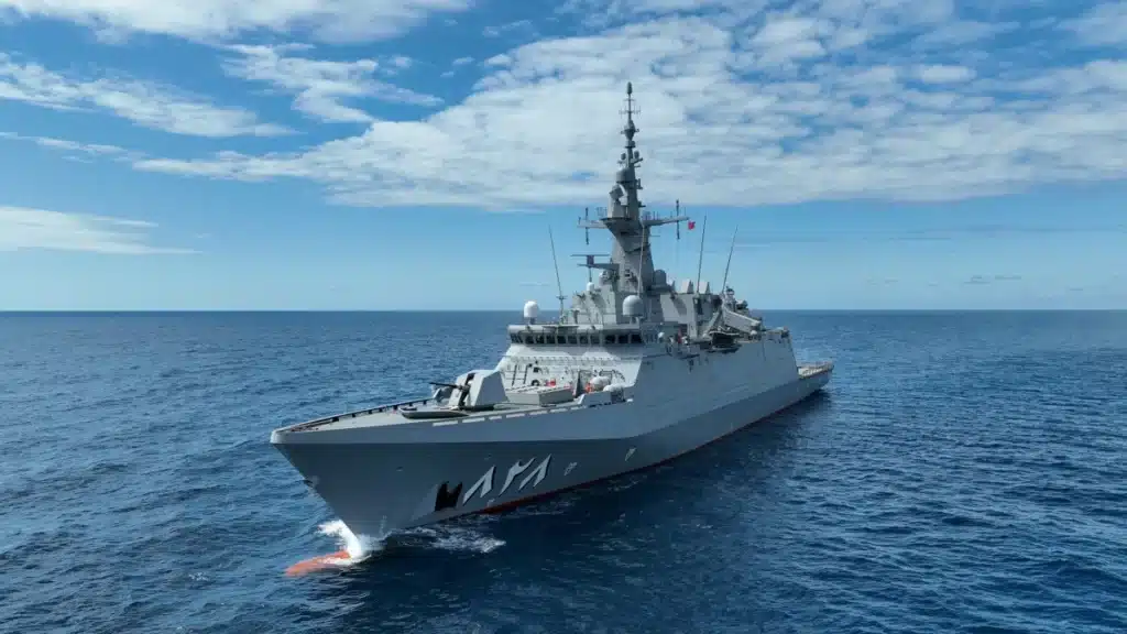 The Al Jubail class (AVANTE 2200) corvette is capable of performing anti-submarine warfare, anti-surface warfare and anti-air warfare. Photos: Navantia