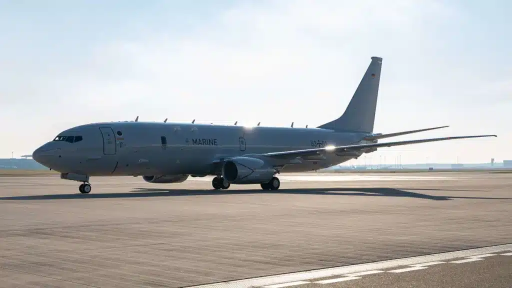NATO shortfall: eight P-8A Poseidon long-range reconnaissance aircraft are replacing the P-3C fleet. As a multi-role tool, the new manned asset can operate across the entire spectrum of maritime threats. Photo: German Armed Forces/Christoph Kassette