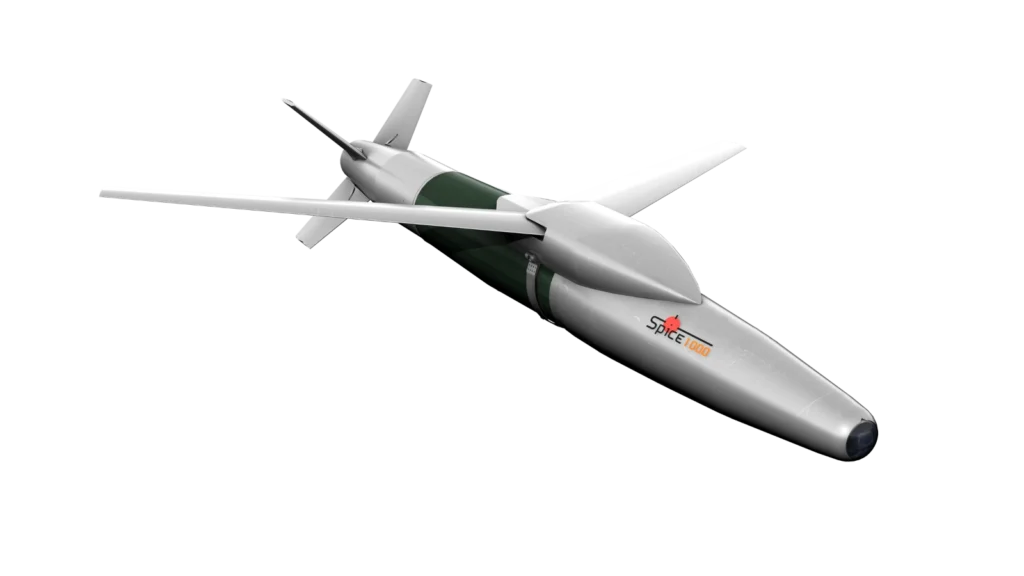 The SPICE family is a line of precision-guided air-to-surface munitions with a range of up to 120km, produced in three weight classes.