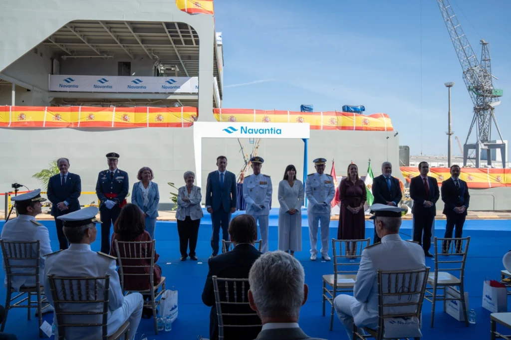 With the naming of BAM-IS vessel Poseidón (A 21), the programme reaches another key milestone towards delivering one of the most advanced underwater intervention and submarine rescue vessels in service with a European navy.